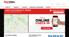 Desktop Screenshot of haircutmenaddisonil.com